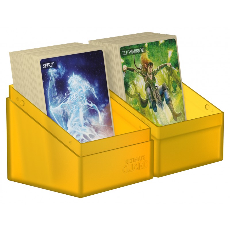 Ultimate Guard: Boulder 100+ Deck Case - Amber