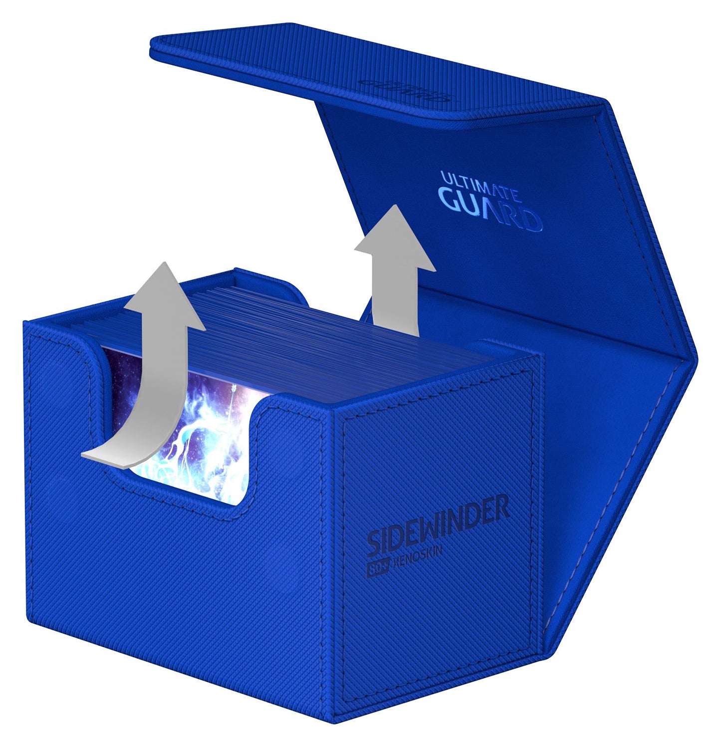 Ultimate Guard: Sidewinder Deck Case 80+ - Monocolor Blue