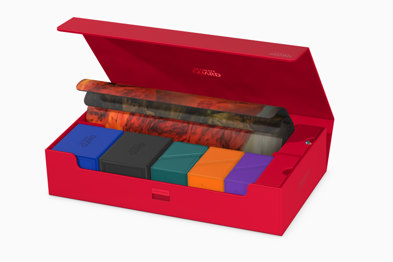 Ultimate Guard: Omnihive 1000+ Deck Case - Monocolor Red