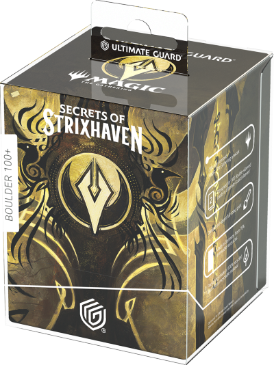 MTG Secrets Of Strixhaven: Boulder 100+ Deck Case – Silverquill
