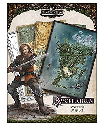 Dark Eye: Aventuria Boxed Map Set