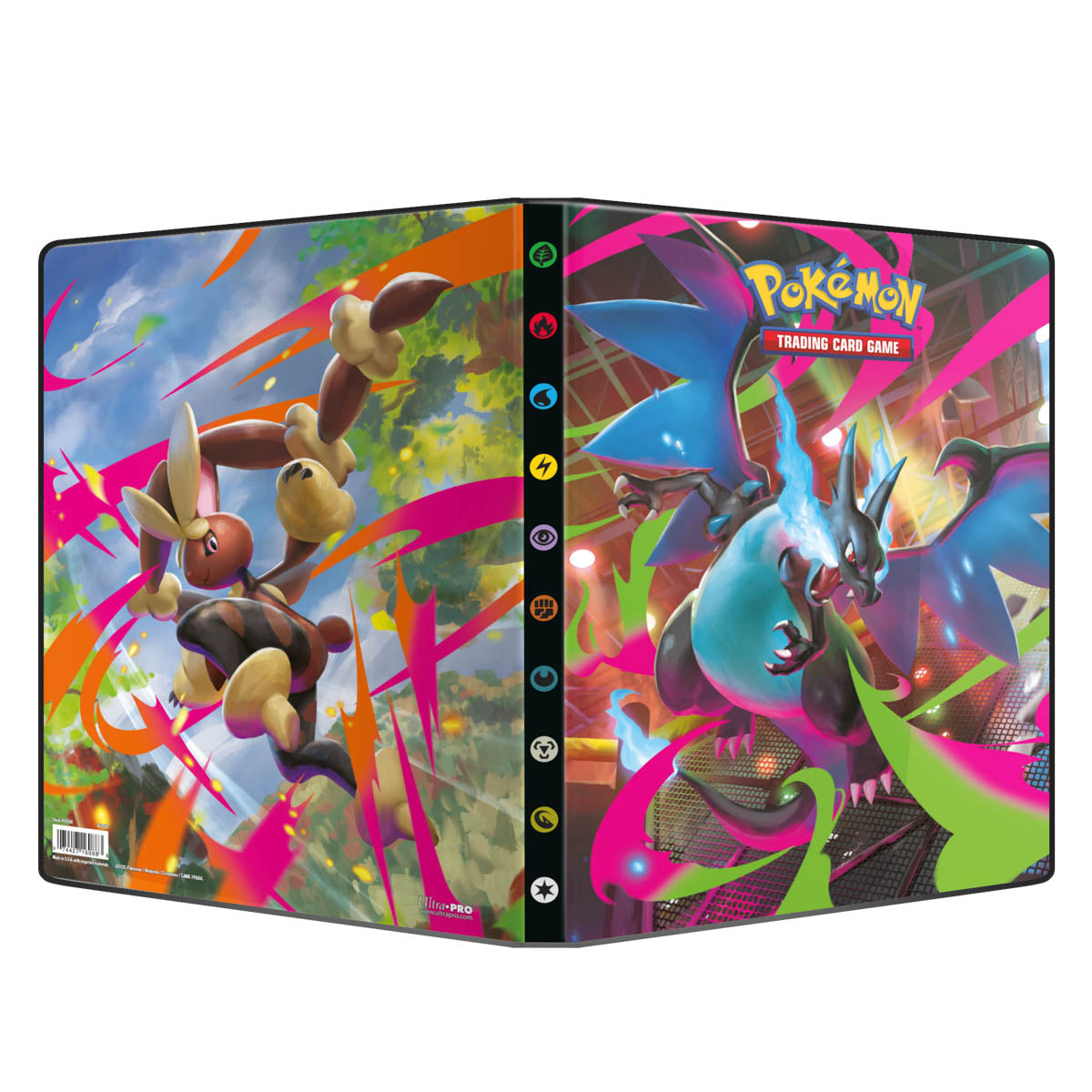 Pokémon: 9 Pocket Portfolio - Mega Evolution Phantasmal Flames