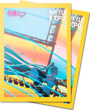 Hatsune Miku: Deck Protector Sleeves 100 Count - 10th Anniversary Stream