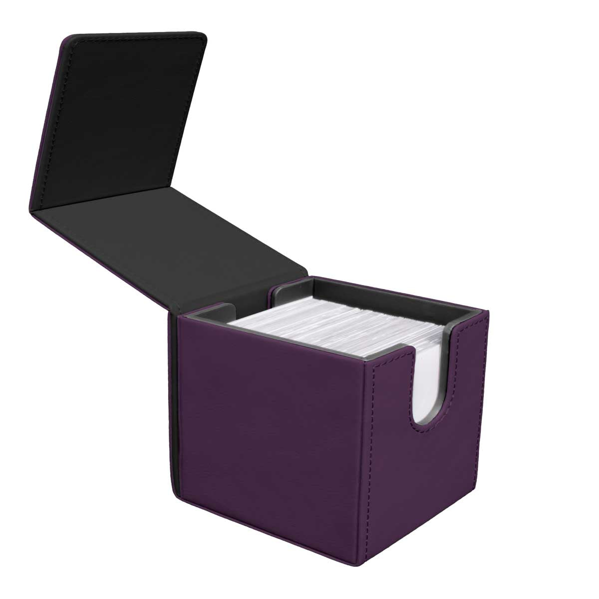 Ultra Pro: Vivid Alcove Edge Deck Box – Midnight Plum
