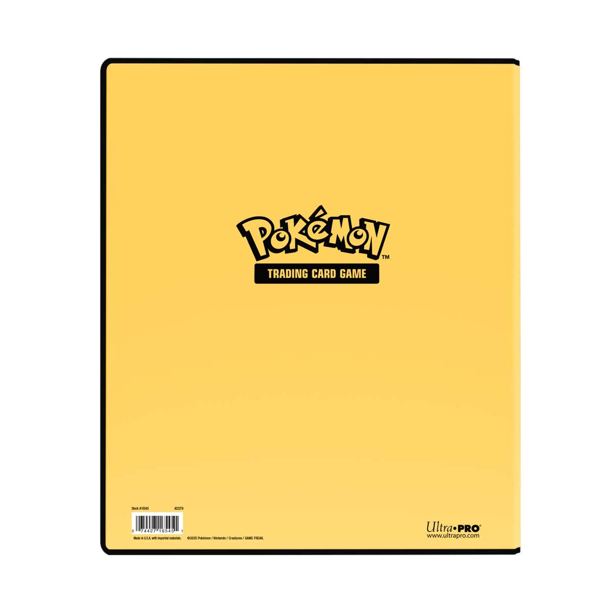 Pokémon: 2" D-Ring Album - Pikachu