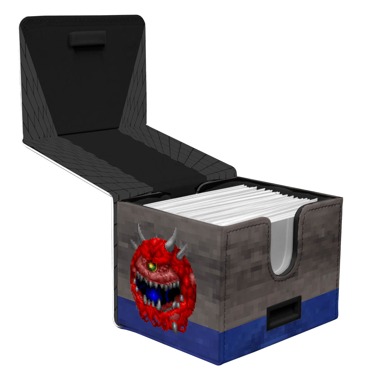Doom: Alcove Edge Flip Deck Box – Cacodemon