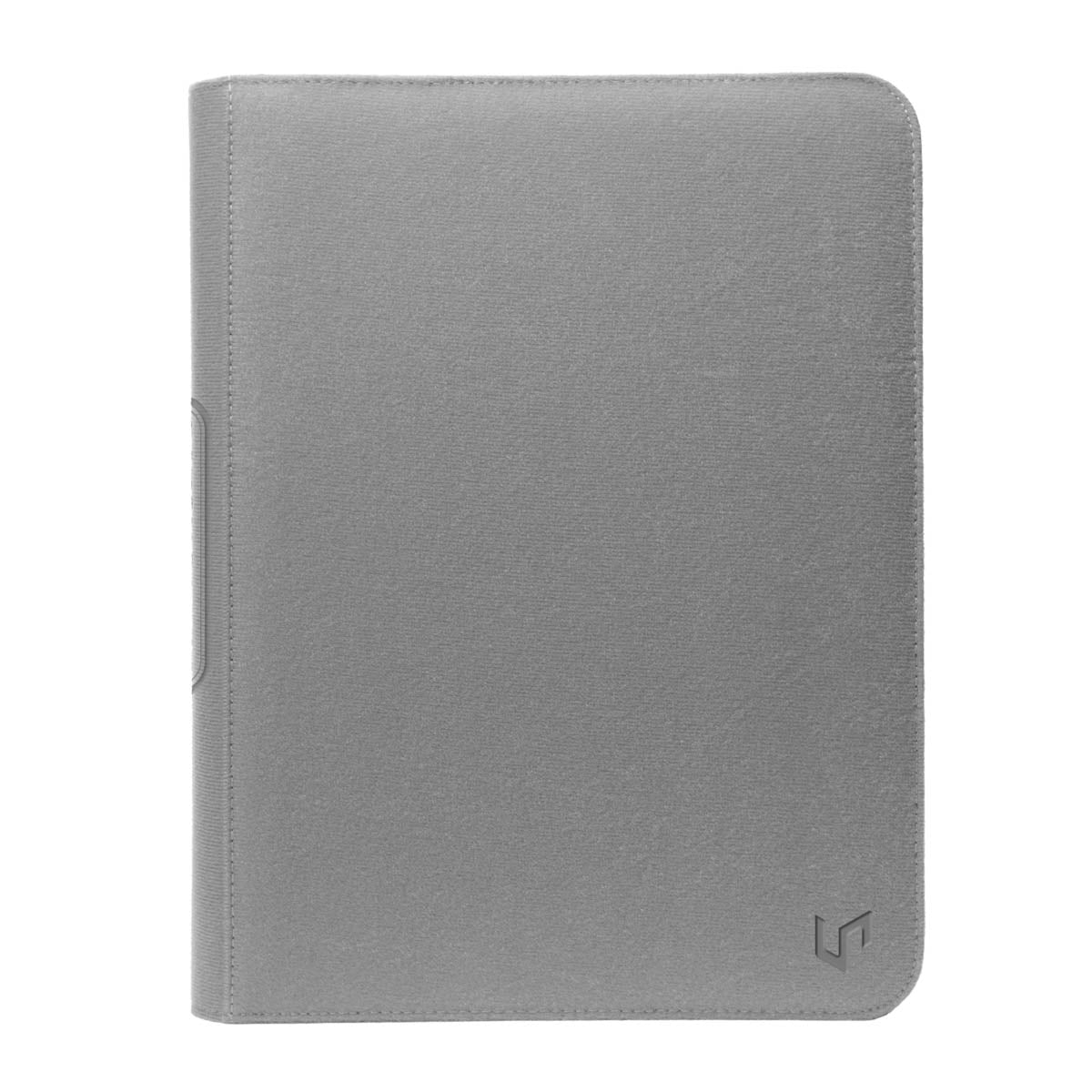 PATCHCRAFT™: Zippered 9-Pocket PRO-BINDER® – Gray
