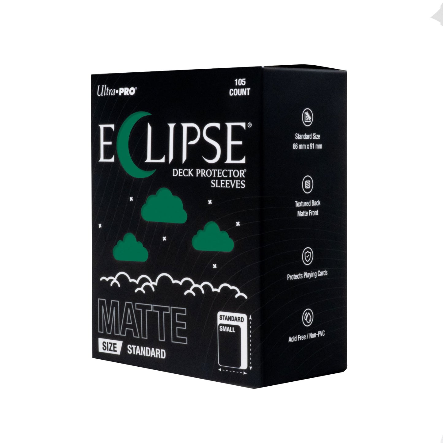ECLIPSE® Matte Standard DECK PROTECTOR® Sleeves 105 Count: Forest Green