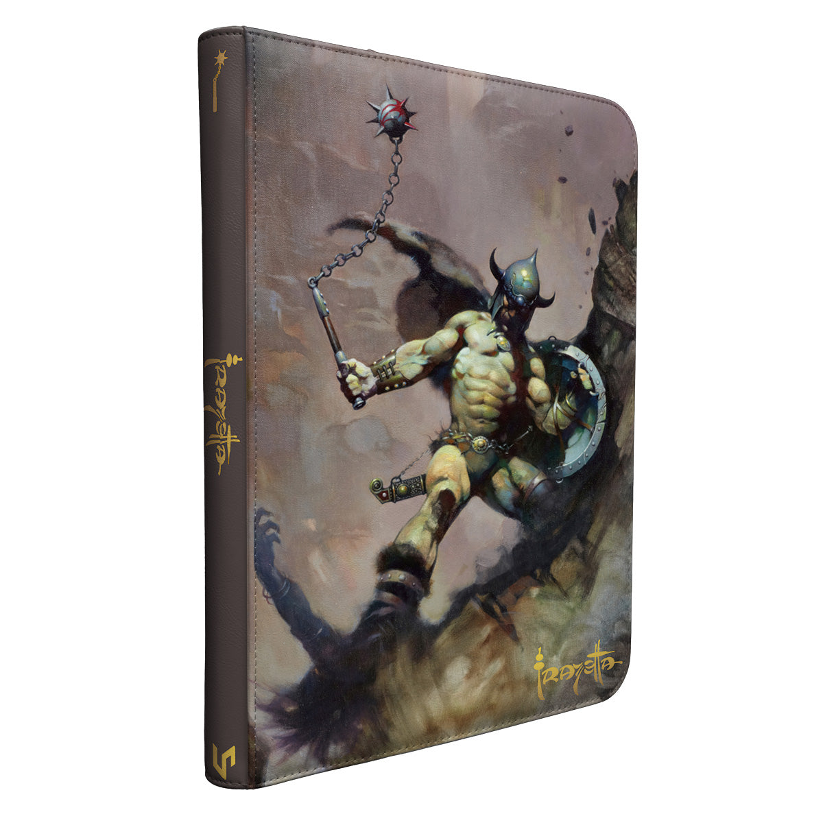 Frank Frazetta: 9 Pocket Zippered PRO Binder - Warrior With Ball And Chain