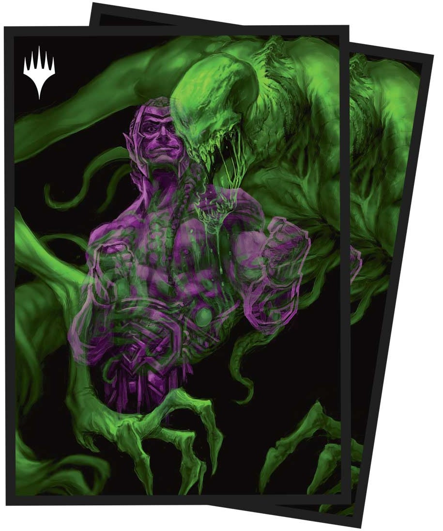 Duskmourn House Of Horror - Deck Protector Sleeves 100 Count - Tyvar, the Pummeler