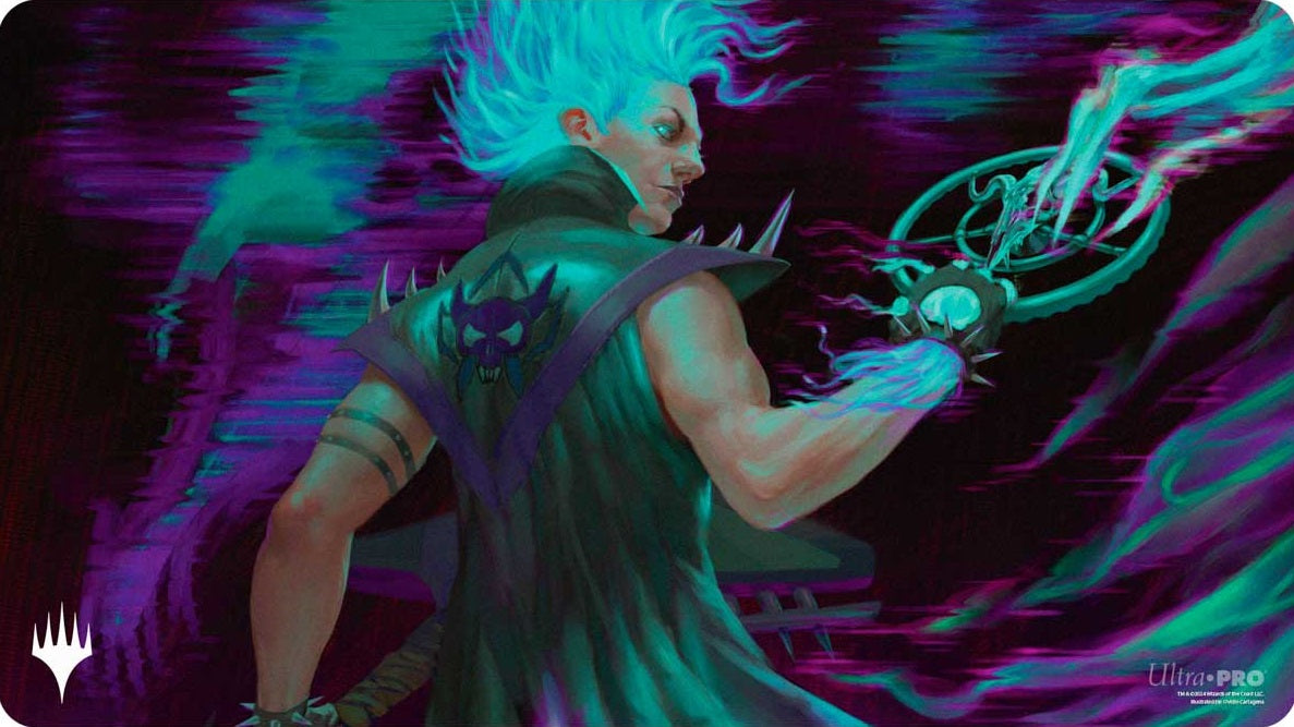 MTG Aetherdrift: Playmat - Winter, Cursed Rider