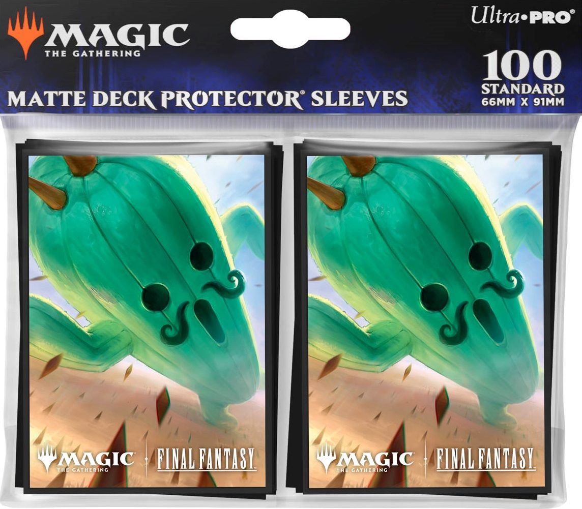 MTG Final Fantasy - Deck Protector Sleeves 100 Count - Jumbo Cactuar