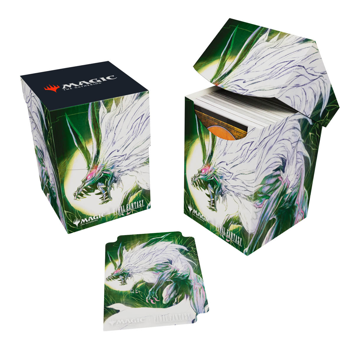 MTG Final Fantasy - 100+ Deck Box - Summon Fenrir