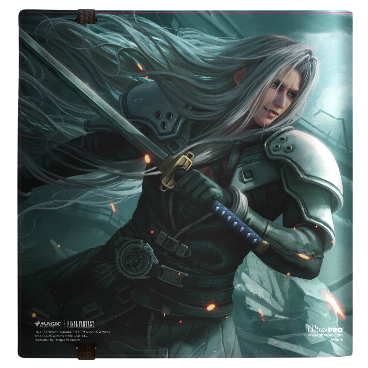 MTG Final Fantasy: 12 Pocket PRO Binder - Cloud, Planet's Champion And Sephiroth, Planet's Heir