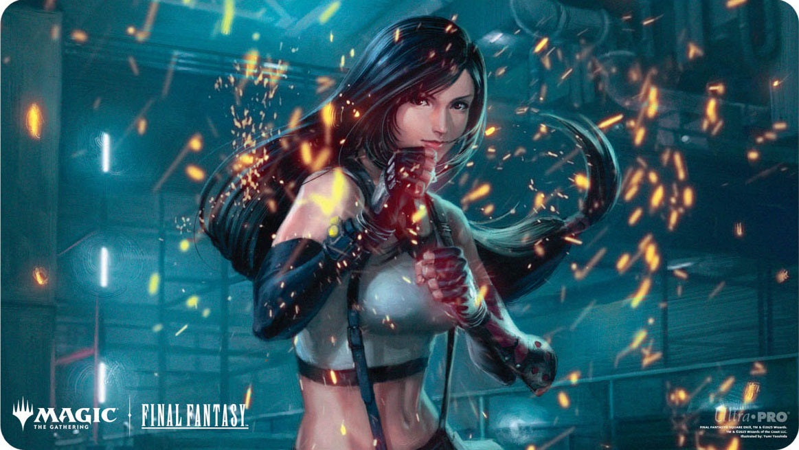 MTG Final Fantasy: Playmat - Tifa, Martial Artist
