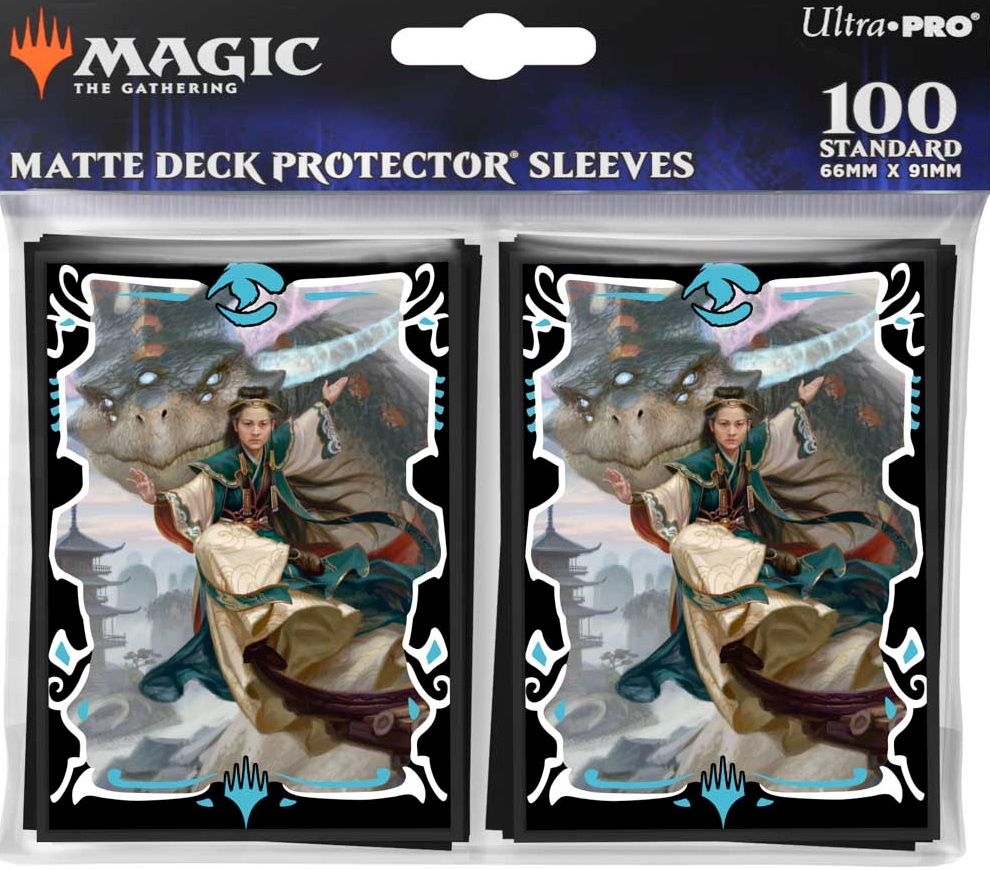 MTG Tarkir Dragonstorm - Deck Protector Sleeves 100 Count - Shiko And Narset, Unified