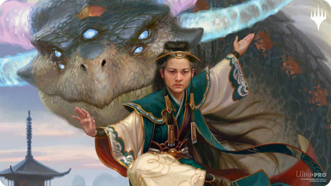 MTG Tarkir Dragonstorm: Playmat - Shiko And Narset, Unified
