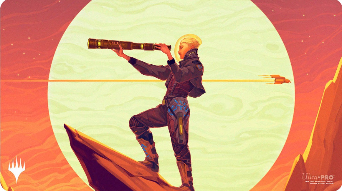MTG Edge Of Eternities : Playmat - Sami, Wildcat Captain