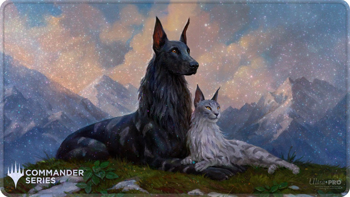 Commander Series 8: Holofoil Playmat - Rin & Seri, Inseparable