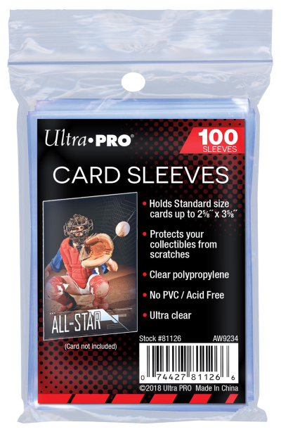 Ultra Pro: Soft Trading Card Sleeves 100 Count