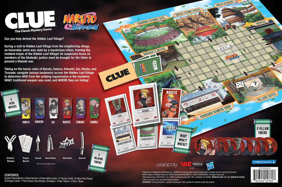Clue: Naruto