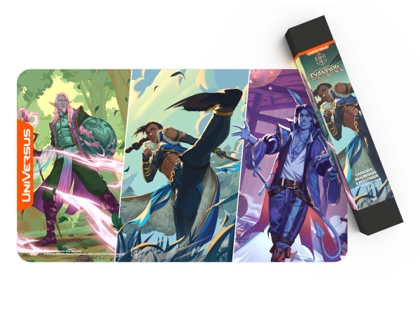 Critical Role Heroes Of Exandria: Playmat - Caduceus, Beauregard, Mollymauk