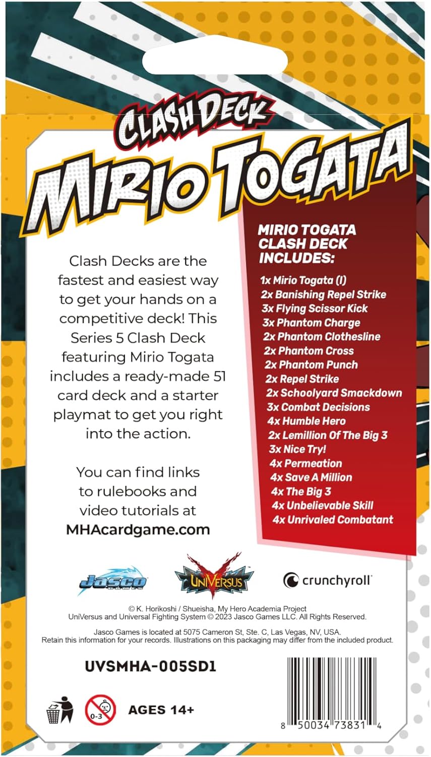 My Hero Academia: Mirio Togata Clash Deck