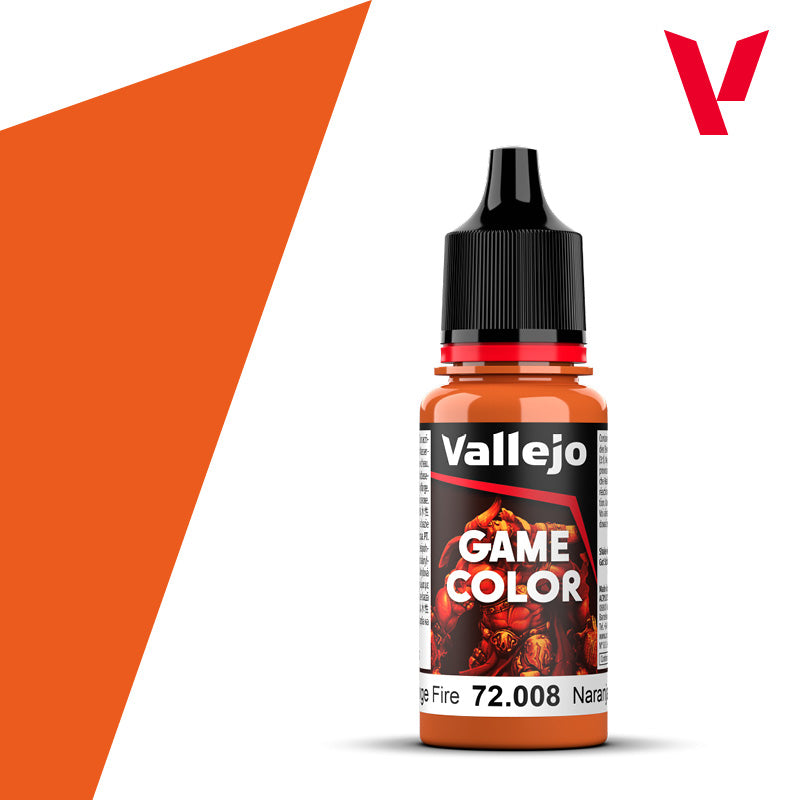 Vallejo Game Color: Orange Fire 18ml