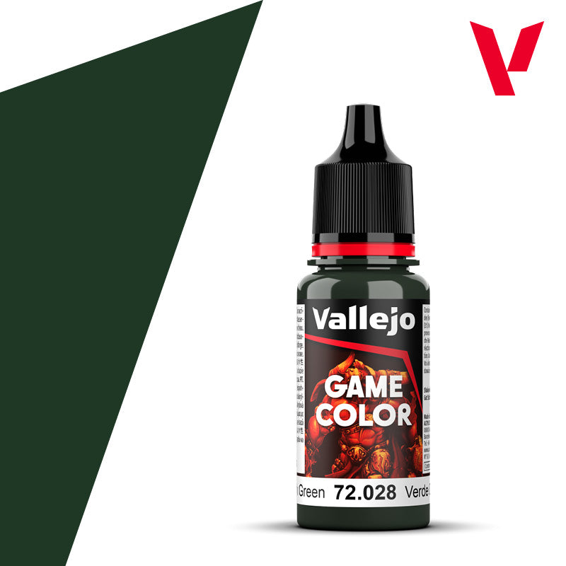 Vallejo Game Color: Dark Green 18ml