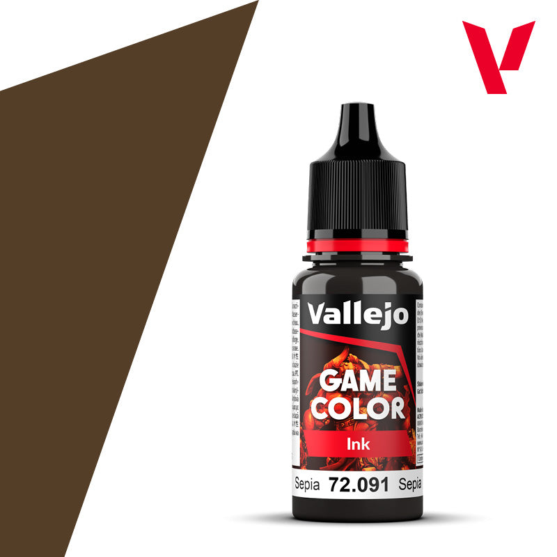 Vallejo Game Color Ink: Sepia 18ml