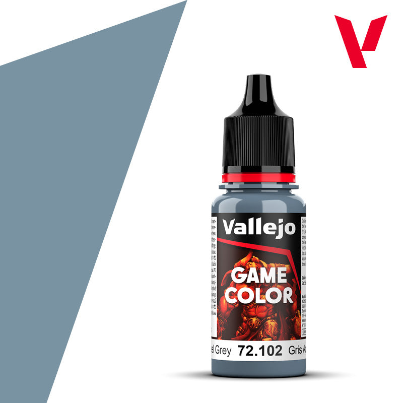 Vallejo Game Color: Steel Grey 18ml