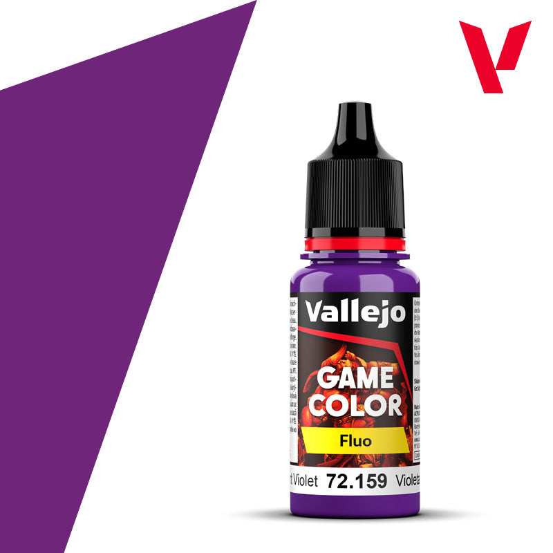 Vallejo Game Color Fluo: Fluorescent Violet 18ml