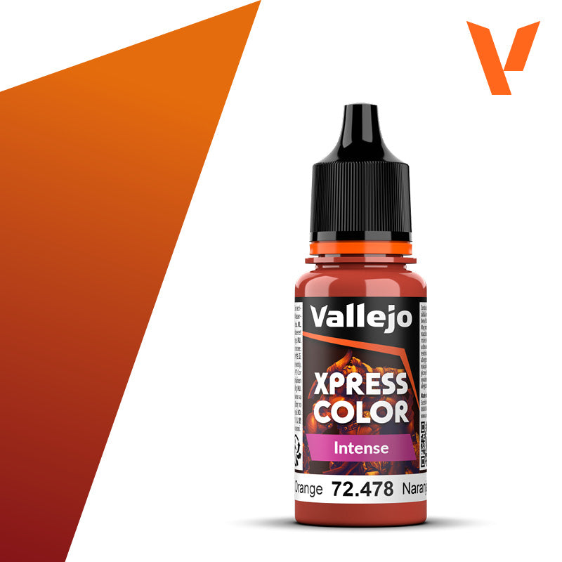 Vallejo Xpress Color Intense: Phoenix Orange 18ml