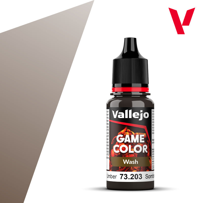 Vallejo Game Color Wash: Umber 18ml