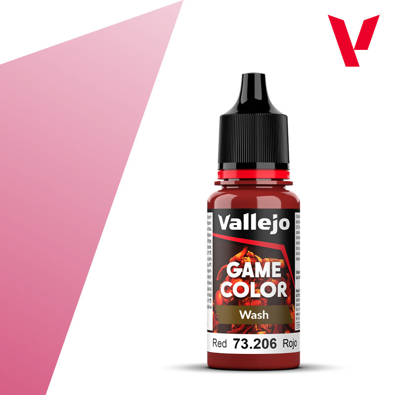 Vallejo Game Color Wash: Red 18ml