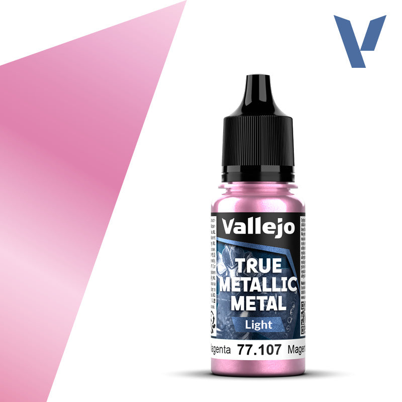 Vallejo: True Metallic Metal Paint - Crimson Magenta Light