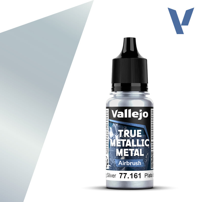 Vallejo: True Metallic Metal Paint - Sterling Silver Airbrush