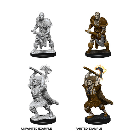 Dungeons & Dragons Nolzurs Miniatures: Wave 10 - Male Goliath Barbarian
