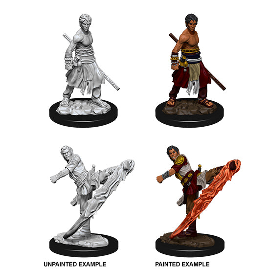 Dungeons & Dragons Nolzurs Miniatures: Wave 10 - Male Half-Elf Monk
