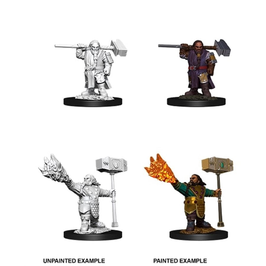 Dungeons & Dragons Nolzurs Miniatures: Wave 11 - Male Dwarf Cleric