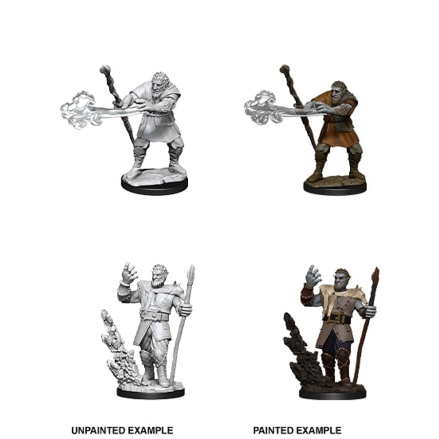 Dungeons & Dragons Nolzurs Miniatures: Wave 11 - Male Firbolg Druid