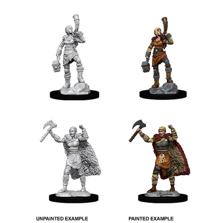 Dungeons & Dragons Nolzurs Miniatures: Wave 12 - Female Human Barbarian