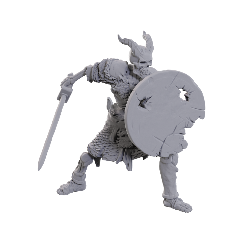Dungeons & Dragons Nolzurs Miniatures: Wave 23 - Tiefling Skeleton