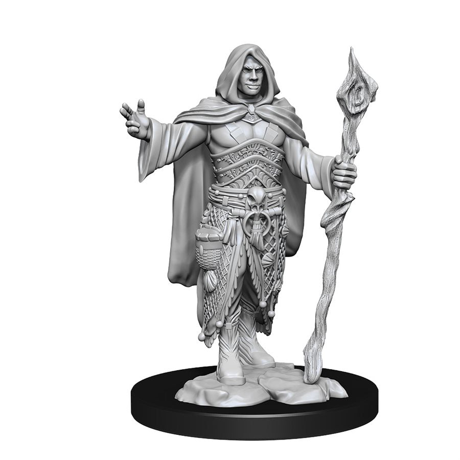 Dungeons & Dragons Nolzurs Miniatures: Wave 14 - Human Druid Male