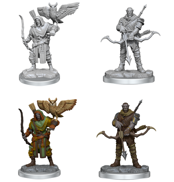 Dungeons & Dragons Nolzurs Miniatures: Wave 17 - Orc Rangers Male