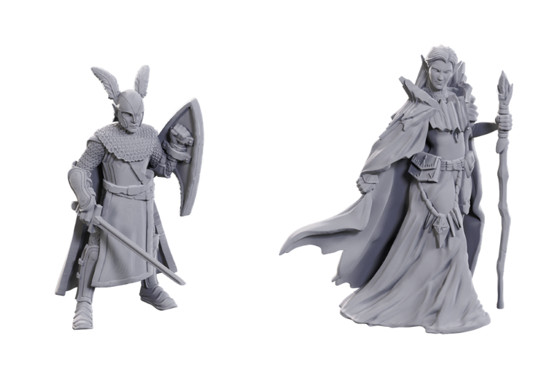 Dungeons & Dragons Nolzurs Miniatures: 50th Anniversary Elves