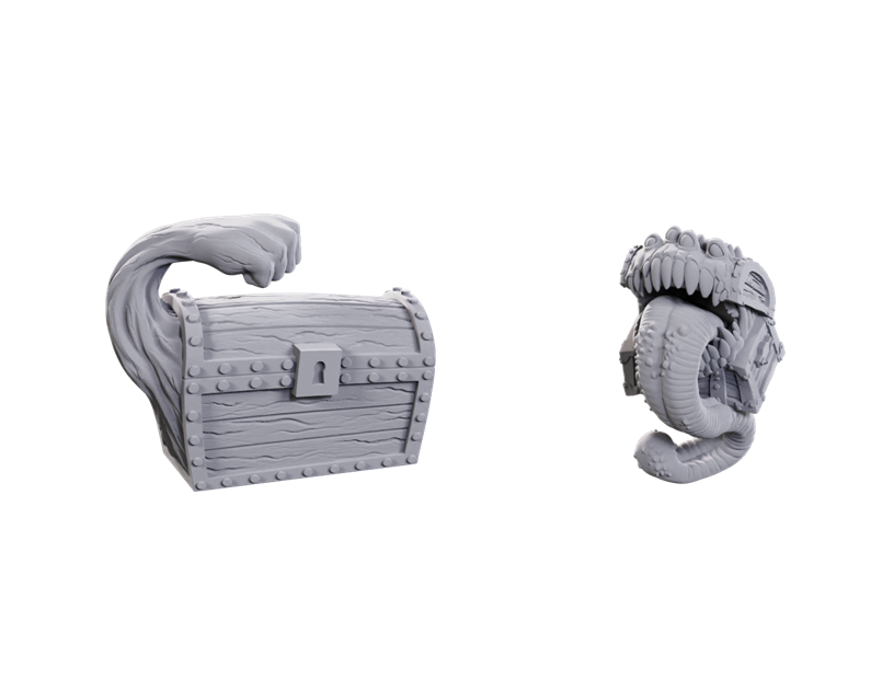 Dungeons & Dragons Nolzurs Miniatures: 50th Anniversary Mimics