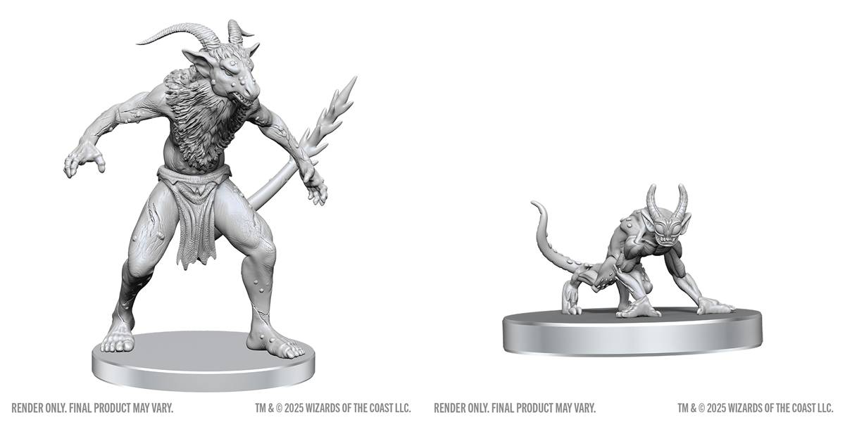 Dungeons & Dragons Nolzurs Miniatures: Wave 28 - Buleazu & Quasit