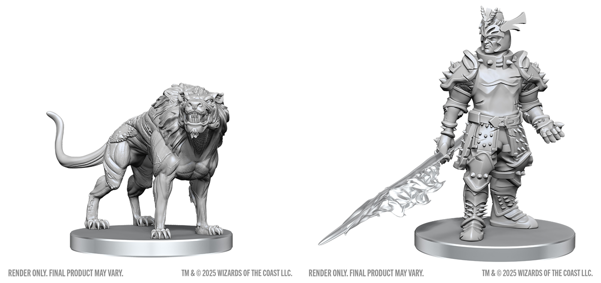 Dungeons & Dragons Nolzurs Miniatures: Wave 28 - Hell Hound & Narzugon