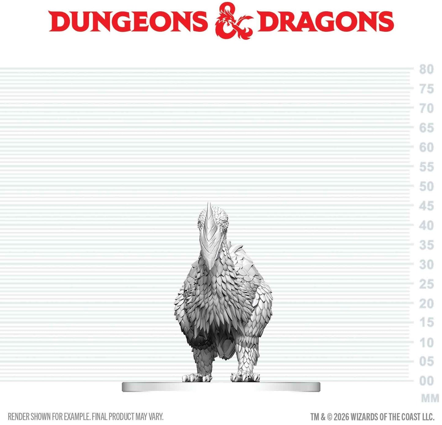 Dungeons & Dragons Nolzurs Miniatures: Wave 29 - Axe Beak